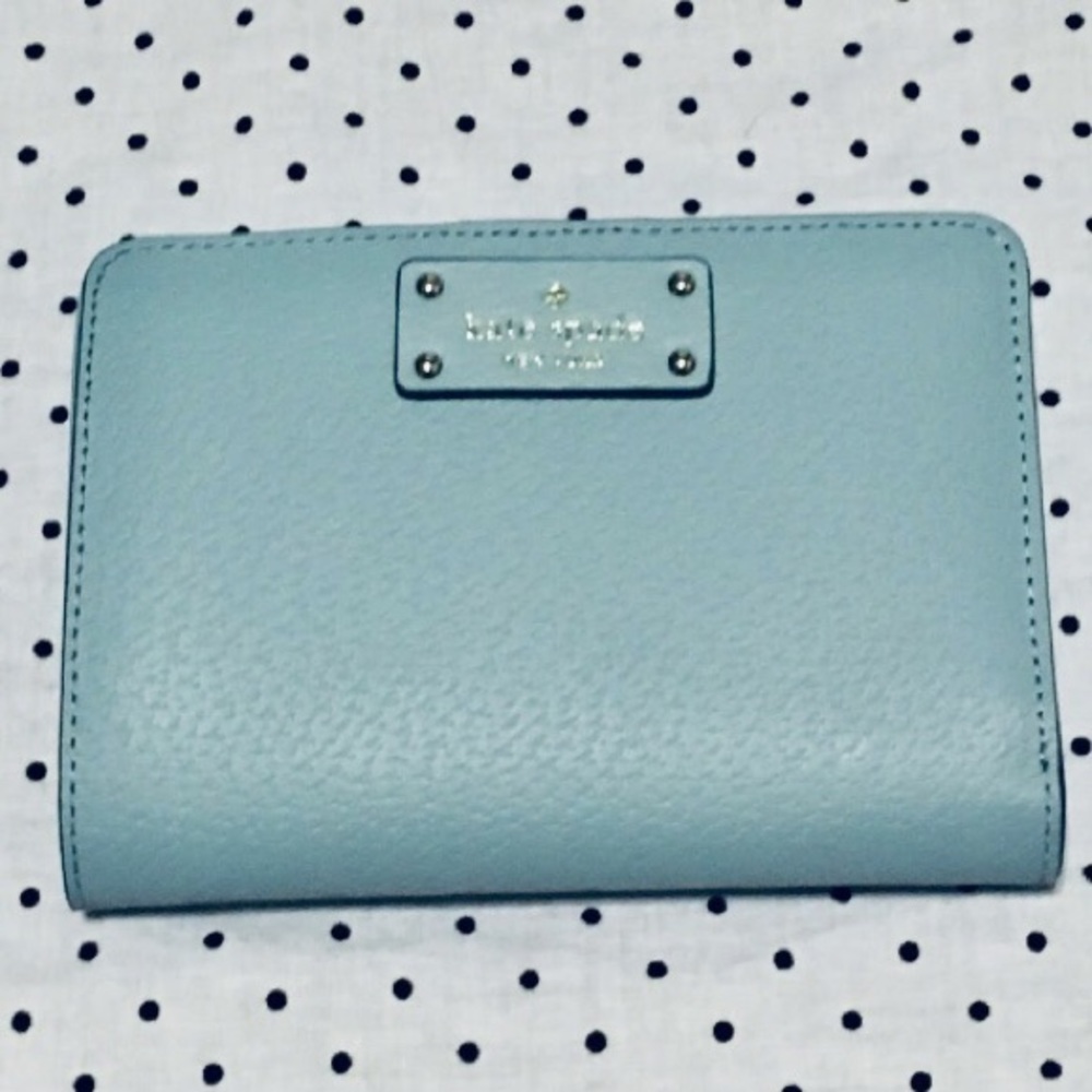 kate spade Powder Blue Leather Wallet